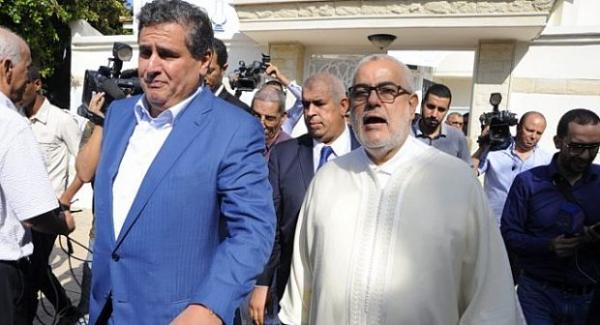 بنكيران ينجح في "خطف" لقاء مستعجل مع أخنوش قبل مغادرة هذا الأخير المغرب رفقة الملك