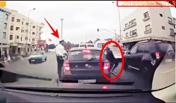 لا هدي زعامة كبيرة : كاميرا ترصد لصا يسرق سيارة أمام أعين رجل أمن  وفيسبوكيون يطالبون بالعودة إلى نظام "الأشغال الشاقة"