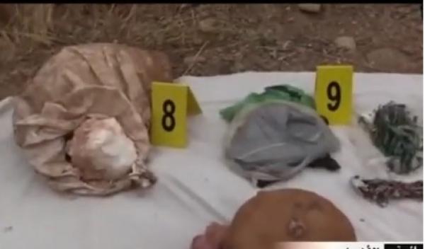 هذه هي المواد الكيماوية المحجوز بمخبأين بعد تفكيك خلية إرهابية نواحي مراكش