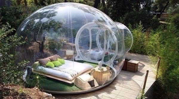 بالصور: فندق "الفقاعة" يسمح لك بالنوم تحت النجوم