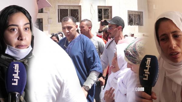 هكذا ودعت عائلة وجيران وأصدقاء الشاب فؤاد المقتول غدرا بالمحمدية