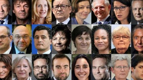 إعلان تشكيلة الحكومة الفرنسية الجديدة