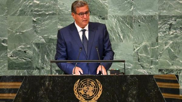 في خطابه بالأمم المتحدة.. أخنوش يدعو إلى تحفيز النمو بإفريقيا