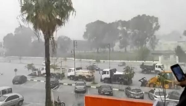 تساقط ثلج وتبروري بالعاصمة الرباط