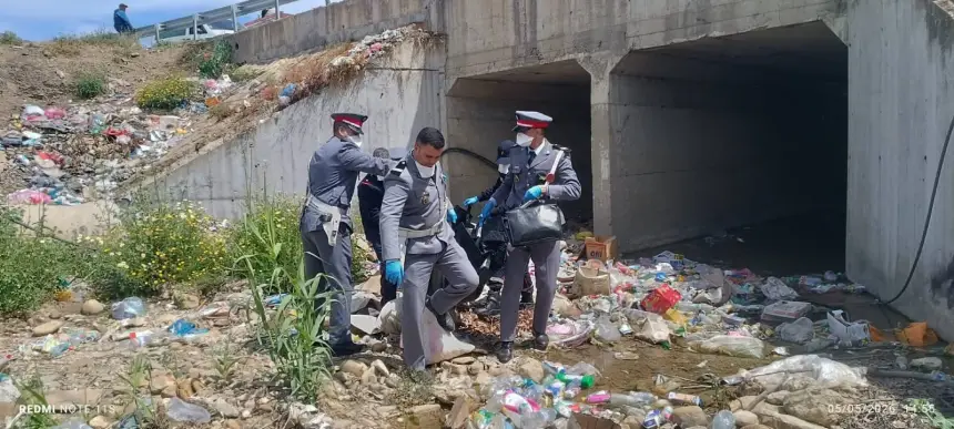 جثة مجهولة تحت قنطرة تستنفر درك وسلطات وزان