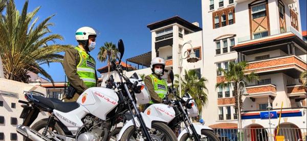 لأول مرة .. القوات المساعدة تجوب شوارع أكادير بعتاد لوجستيكي جديد (صور)