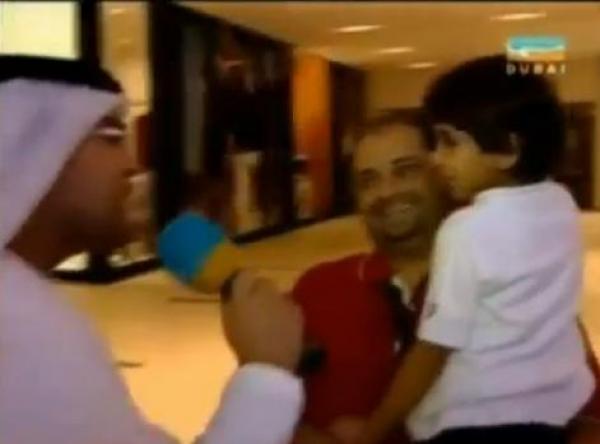 الطفل العاقل الذي أحرج المذيع الغافل