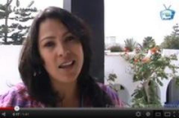 رسالة الفنانة سهام أسيف لدنيا باطما