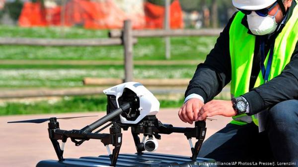 طائرة مُسيّرة متطورة لاكتشاف المصابين بفيروس كورونا