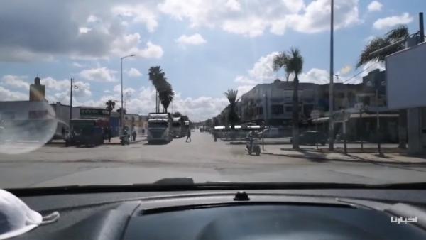 ضواحي الرباط صبيحة اليوم بعد فرض بقاء المواطنين ببيوتهم