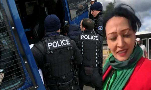 مرتزقة البوليساريو يعتدون على صحفية مغربية أمام مقر الأمم المتحدة بجنيف والشرطة تتدخل (فيديو)