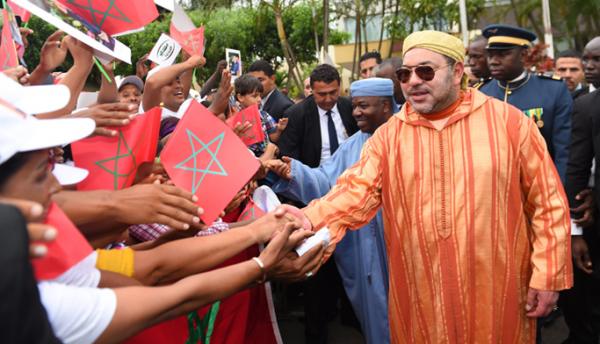 وزارة القصور الملكية :  الملك محمد السادس يبدأ اليوم زيارة رسمية إلى جمهورية غانا