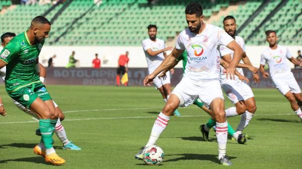 التعادل الإيجابي يحسم مواجهة حسنية أكادير والرجاء البيضاوي