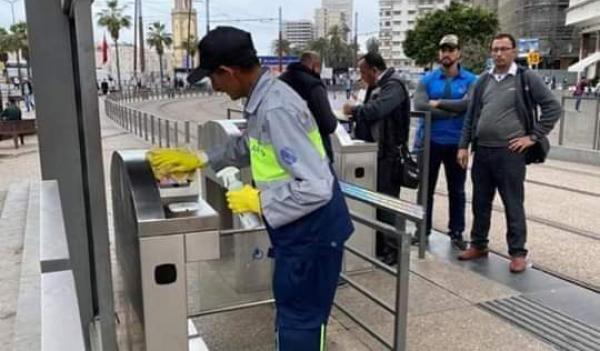 إطلاق عملية واسعة لتطهير وتعقيم الفضاءات العمومية بالدار البيضاء