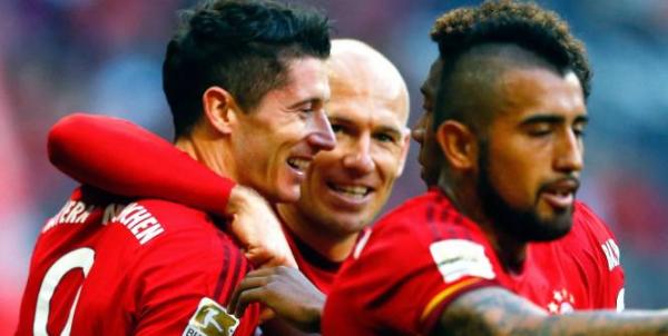 اهداف مباراة بايرن ميونخ وكولن 4-0