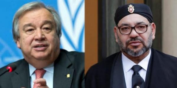 رسالة من الملك محمد السادس إلى أنطونيو غوتيريس