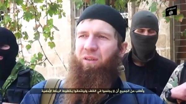 تعيين مقاتل شيشاني قائداً عاماً لقوات دولة الخلافة