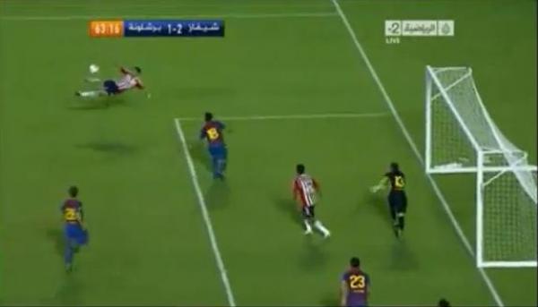تشيفاس المكسيكي يقسو على برشلونة برباعية تاريخية