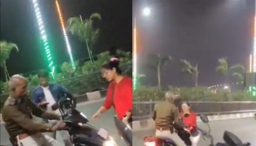 فيديو ..شرطي هندي يجرّ امرأة حامل على الطريق ويشعل غضباً واسعاً