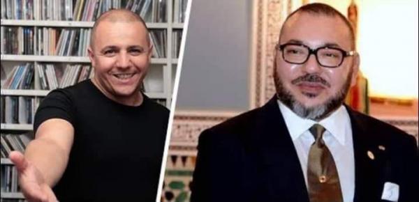 الفنان الجزائري"فوضيل": محمد السادس ملك عظيم وإنسان كريم ورائع جداً(صورة)