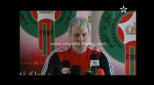 الندوة الصحفية لإيريك غيرتس بإسبانيا و تصريحات بعض لاعبي المنتخب