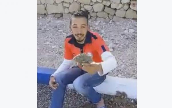 اعتقال شاب بآسفي بعد نشره لفيديو يفضح فيه طريق "مغشوشة"  (فيديو)