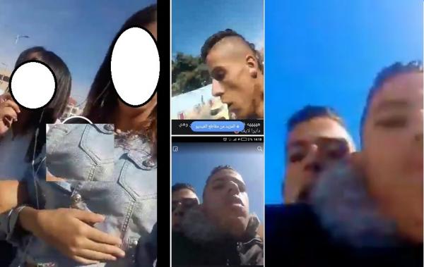 بالفيديو : سرقة هاتف نقال من فتاة كانت على البث المباشر رفقة صديقتها