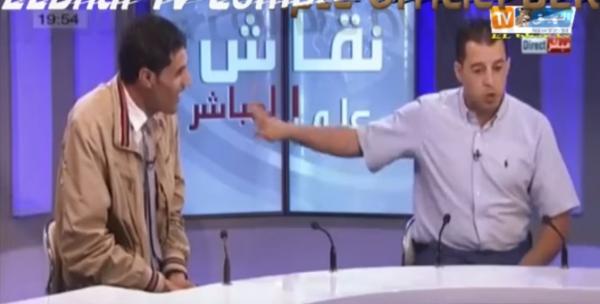 جزائري يهاجم  المغاربة و ضيفه على المباشر الذي قال "المغربي يعيش خير منا"