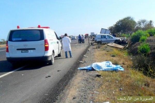 ويستمر النزيف...حادثة سير مميتة ببويزكارن وهذه هي الحصيلة
