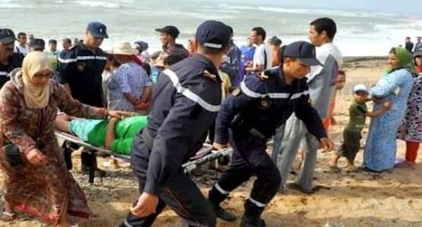 رحلة استجمام لزملاء عمل بشاطئ المضيق تنتهي بمأساة!