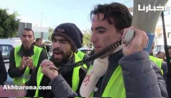 أساتذة الجالية يحتجون من جديد أمام مؤسسة الحسن الثاني لمغاربة العالم بالرباط