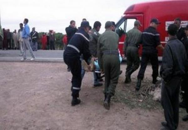 دركي وراء حادثة سير ذهب ضحيتها رجل تعليم بدمنات 