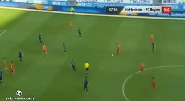 هدف مباراة بايرن ميونخ وهوفنهايم 1-0