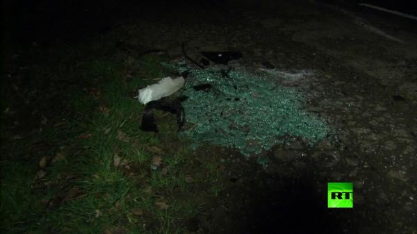 لقطات من حادث سير يتعرض له زوج ملكة بريطانيا