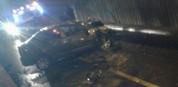 حادثة سير مروعة بعد سقوط سيارة من قنطرة بالدارالبيضاء