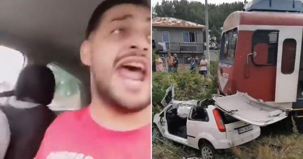 فنان روماني يوثق لحظاته الأخيرة قبل أن يدهسه قطار(فيديو)