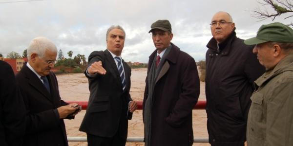 إنزكان : استعدادات استباقية كانت وراء انقاذ 200 عائلة من موت محقق