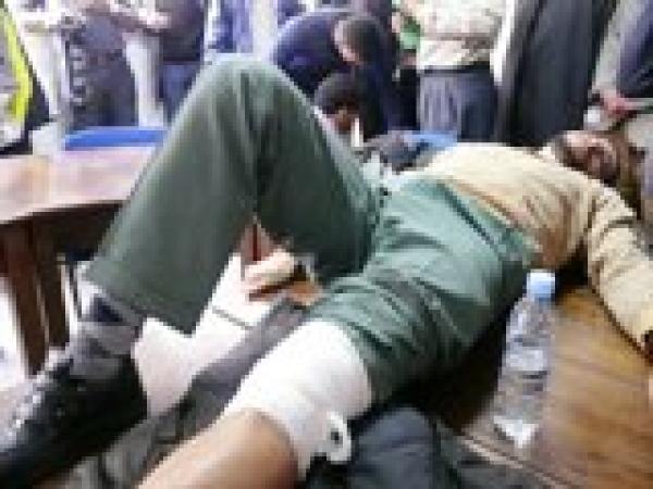 110 مصابا ومصابة في أحداث الدار البيضاء