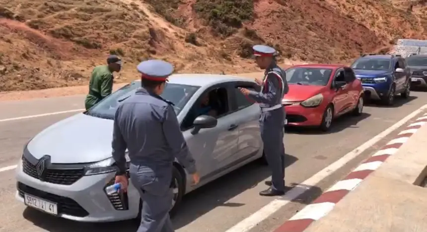 تعزيزات ومراقبة صارمة للدرك الملكي بمحيط مدخل الفنيدق