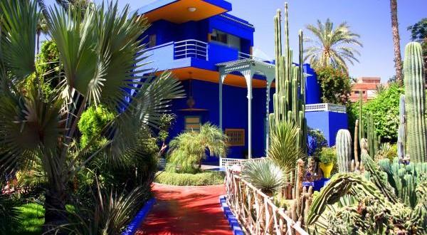 حدائق ماجوريل بمدينة مراكش