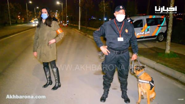 العنصر النسوي حاضر بقوة أثناء التدخلات الأمنية ليلة رأس السنة بتطوان