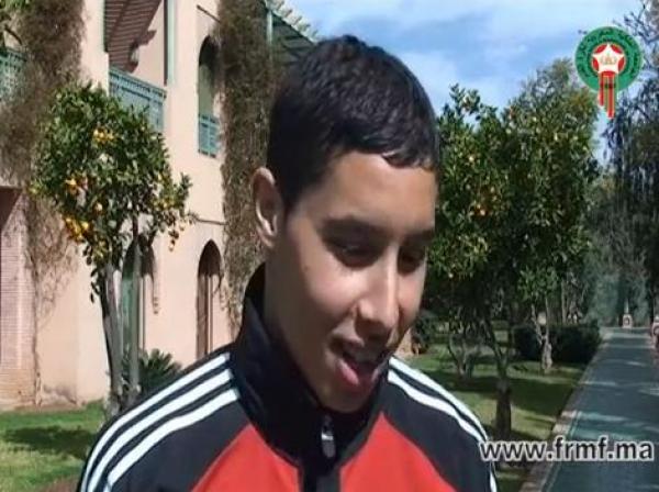 برادة آمل أن أصبح لاعبا هاما مع الفريق الوطني 