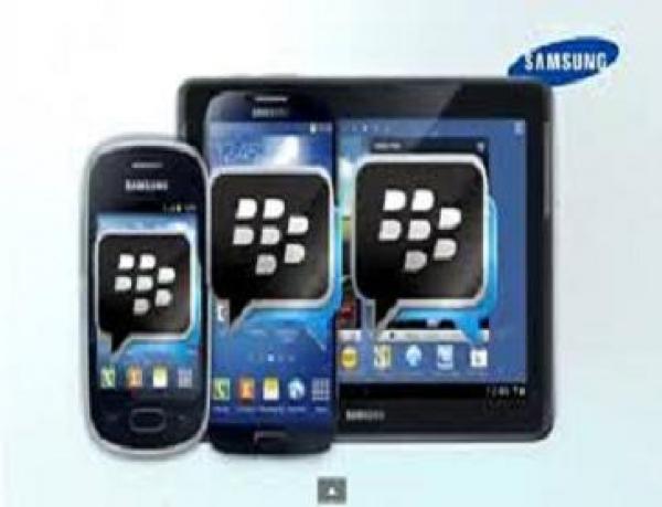 سامسونج تؤكد قدوم تطبيق بلاك بيري مسنجر لأجهزتها