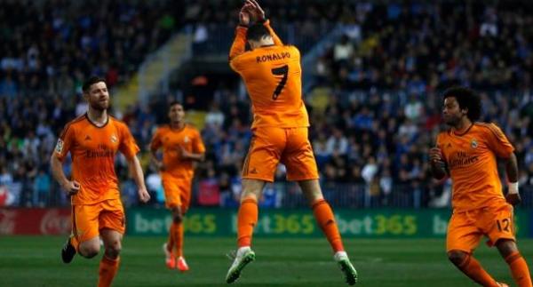 ريال مدريد يعود من مالقا بفوز قيصري بهدف رونالدو (فيديو)