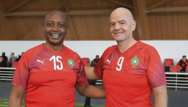 إنفانتينو وموتسيبي يجتمعان بتبون من أجل مشاركة المنتخب المغربي ب"الشان"