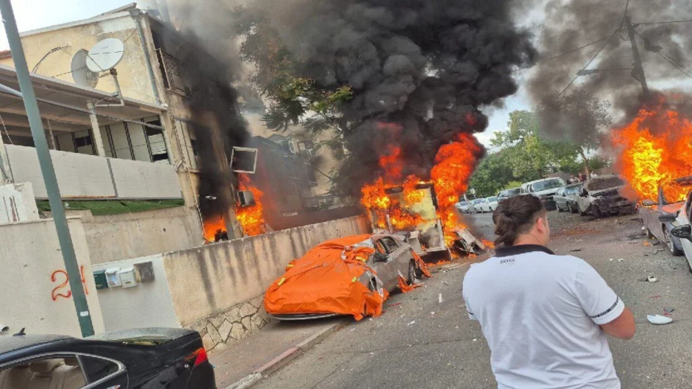 إسرائيل تتعرض لهجوم كبير