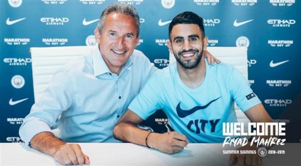 السيتي يُعلن رسميا تعاقده مع الجزائري رياض محرز وهذه تفاصيل الصفقة