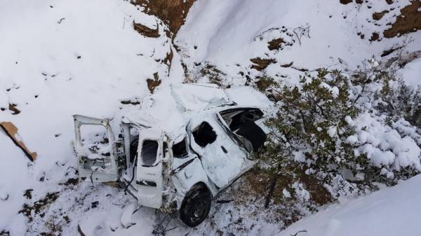 نقل موظفين تابعين لوزارة التجهيز في حالة خطيرة جدا إلى المستعجلات إثر حادثة سير مأساوية سببتها الثلوج