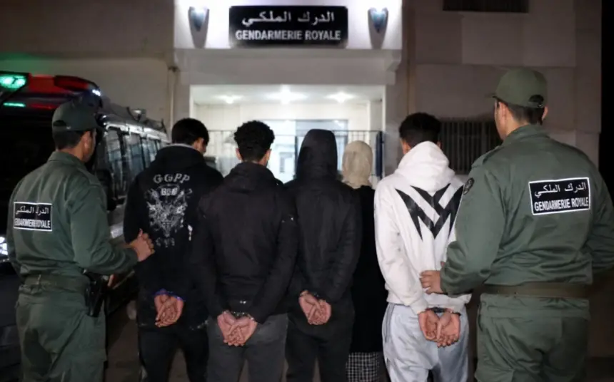 درك سيدي يحيى زعير يضع حداً لـ"عصابة إجرامية" خطيرة توظف فتاة لاستدراج ضحاياها