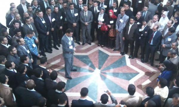 محكمة الاستئناف بالقنيطرة تحتضن وقفة الغضب لنادي قضاة المغرب 